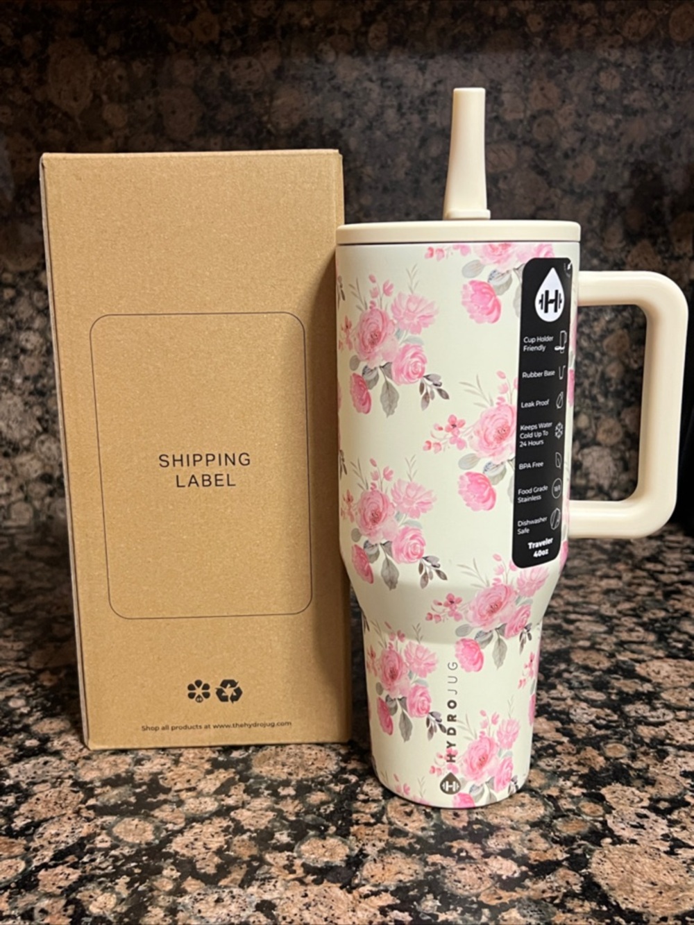 Hydro Jug Traveler -  Keepsake 40oz